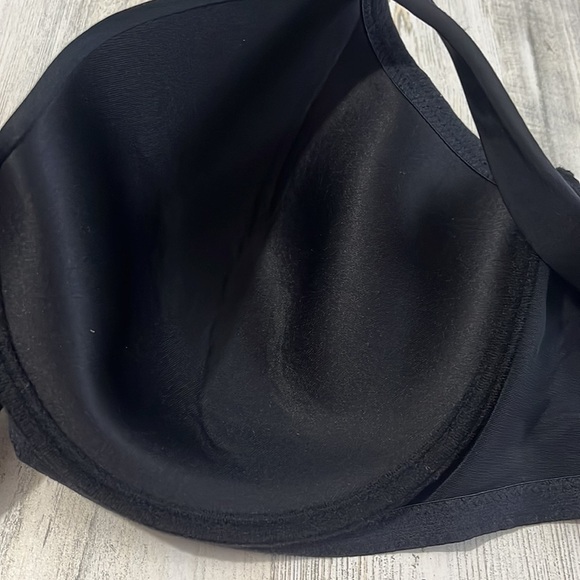 Peach Company Black Lovely Full Coverage Bra 42-13. 42D - Picture 5 of 8